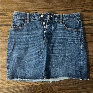 Old Navy High-Rise Denim Skirt
